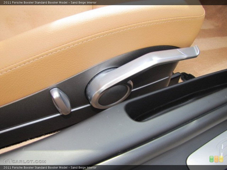 Sand Beige Interior Controls for the 2011 Porsche Boxster  #69934539
