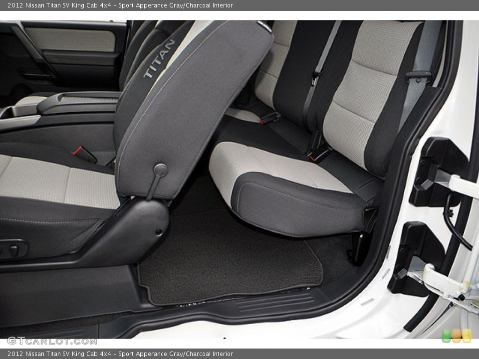 Sport Apperance Gray/Charcoal Interior Photo for the 2012 Nissan Titan SV King Cab 4x4 #69935084
