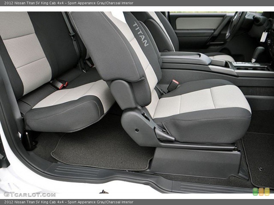 Sport Apperance Gray/Charcoal Interior Photo for the 2012 Nissan Titan SV King Cab 4x4 #69935092