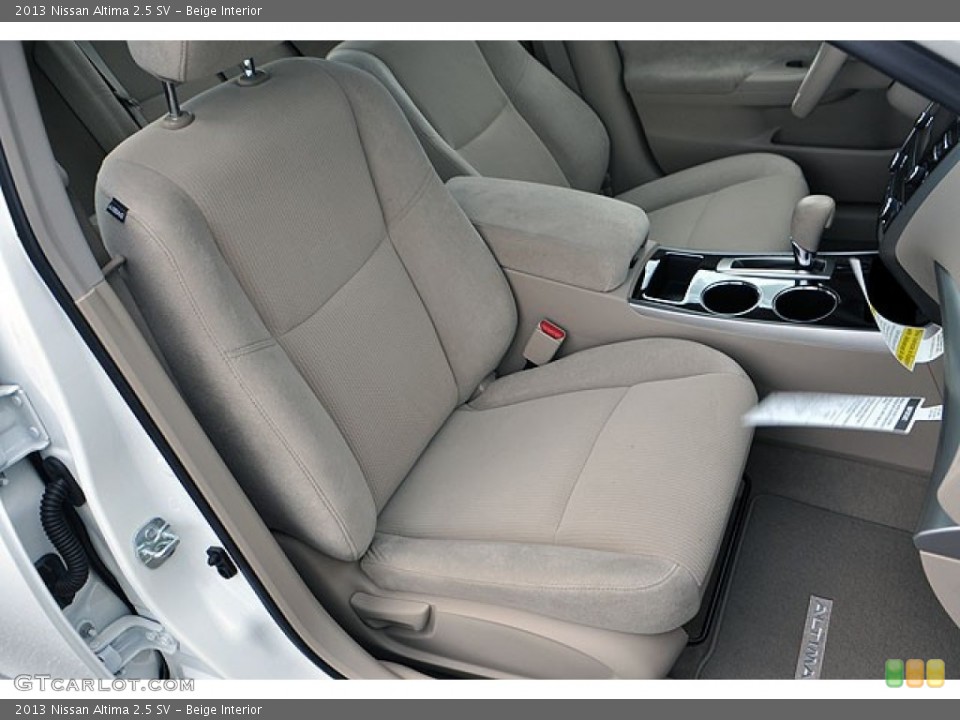 Beige Interior Front Seat for the 2013 Nissan Altima 2.5 SV #69936263