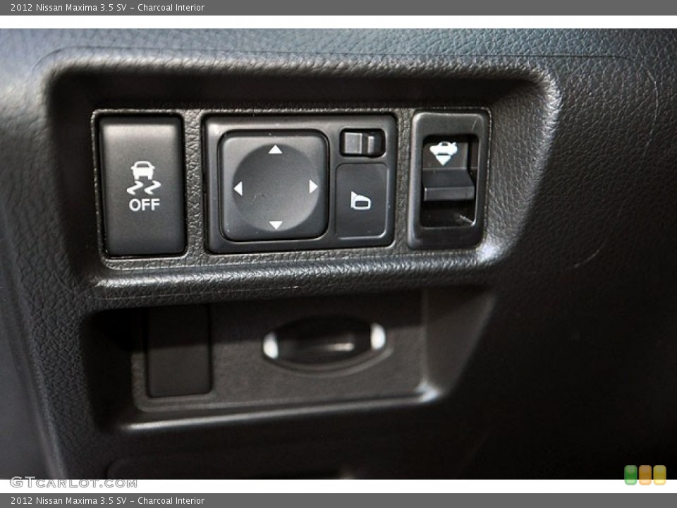 Charcoal Interior Controls for the 2012 Nissan Maxima 3.5 SV #69937078
