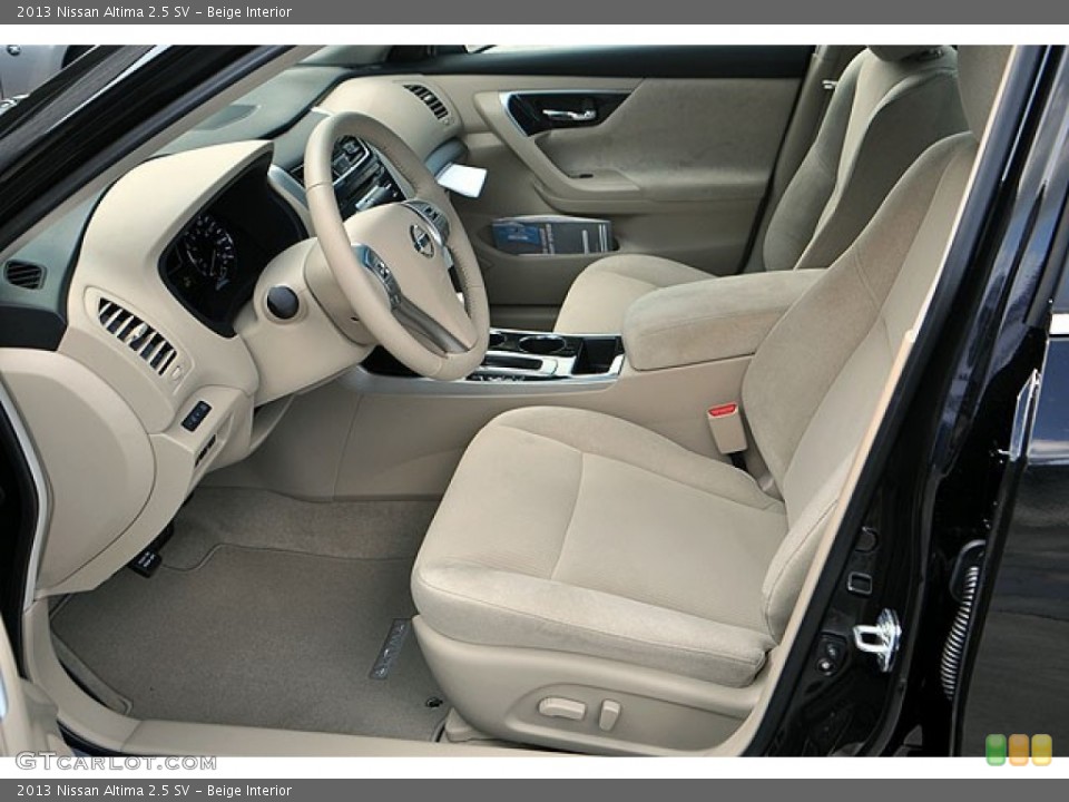 Beige Interior Front Seat for the 2013 Nissan Altima 2.5 SV #69937661