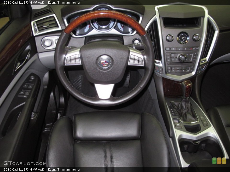 Ebony/Titanium Interior Dashboard for the 2010 Cadillac SRX 4 V6 AWD #69937985