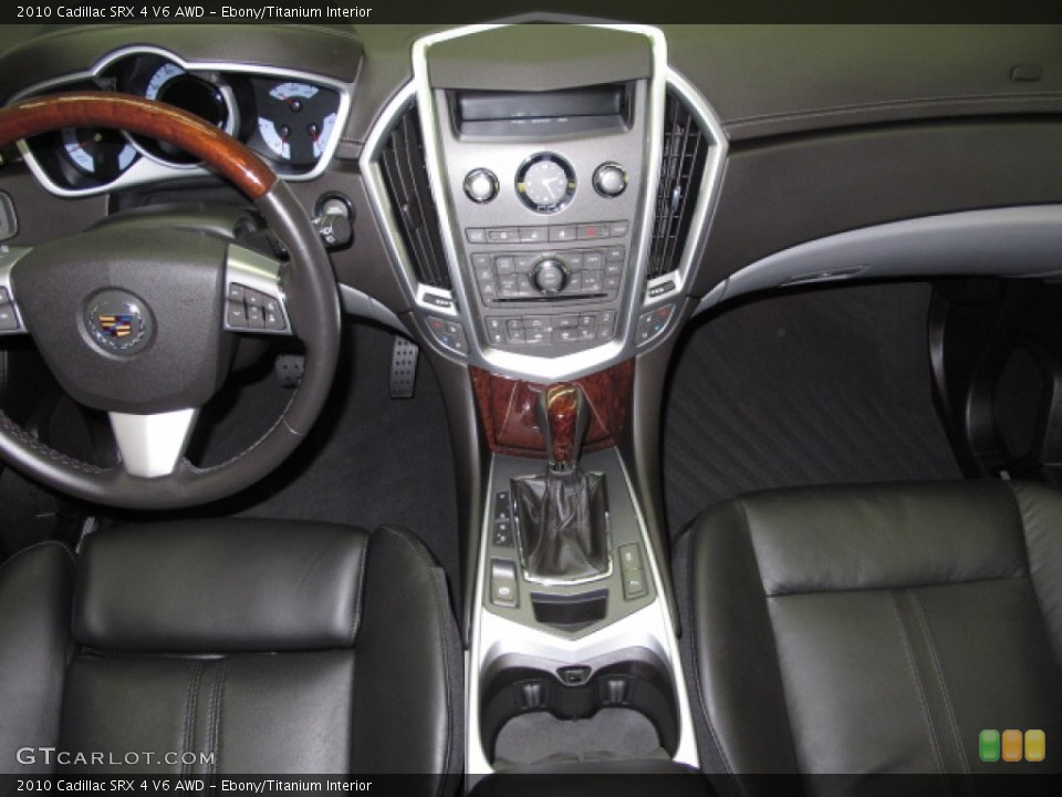 Ebony/Titanium Interior Dashboard for the 2010 Cadillac SRX 4 V6 AWD #69937991