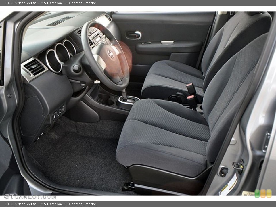 Charcoal Interior Photo for the 2012 Nissan Versa 1.8 S Hatchback #69938357