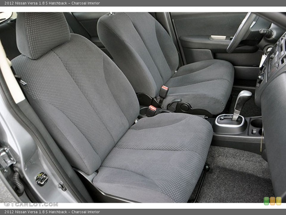 Charcoal Interior Photo for the 2012 Nissan Versa 1.8 S Hatchback #69938444