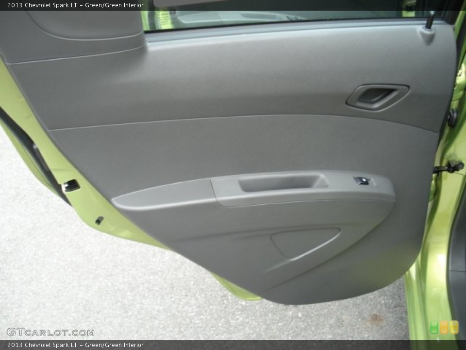 Green/Green Interior Door Panel for the 2013 Chevrolet Spark LT #69951547