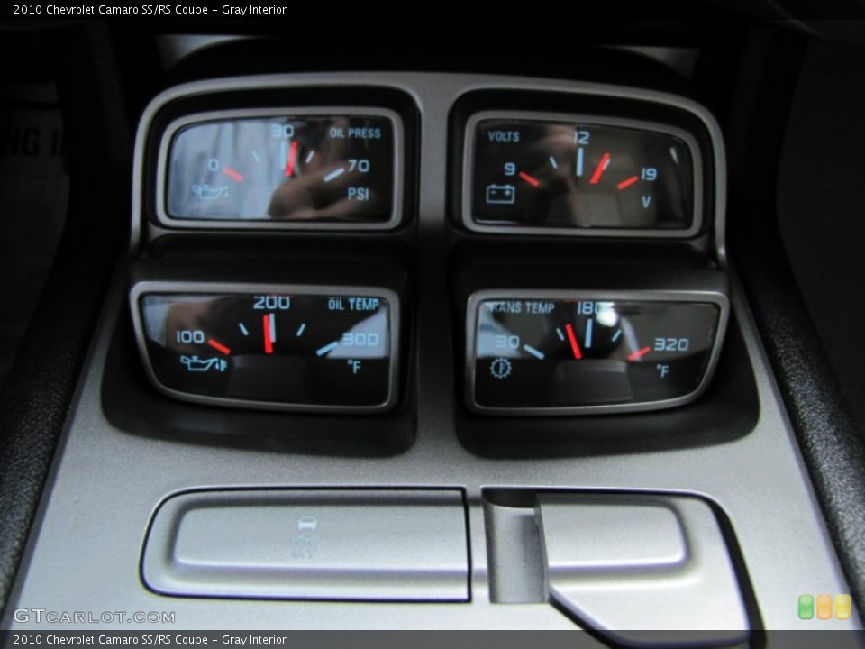 Gray Interior Gauges for the 2010 Chevrolet Camaro SS/RS Coupe #69953941