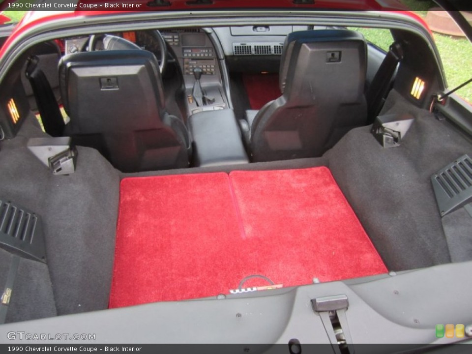 Black Interior Trunk for the 1990 Chevrolet Corvette Coupe #69954265