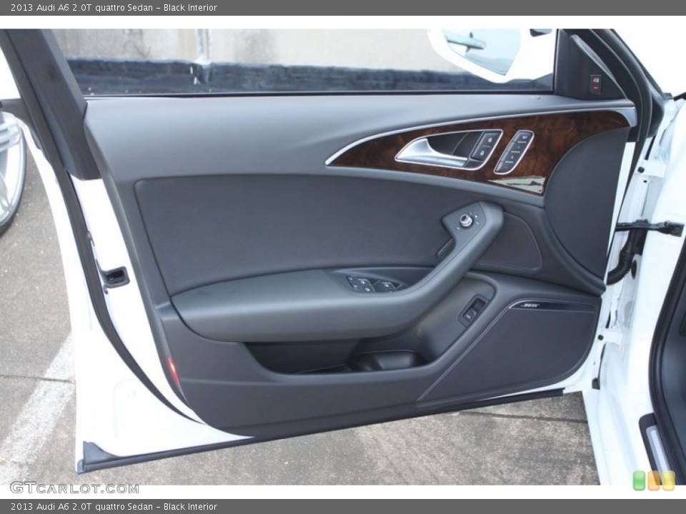 Black Interior Door Panel for the 2013 Audi A6 2.0T quattro Sedan #69960652