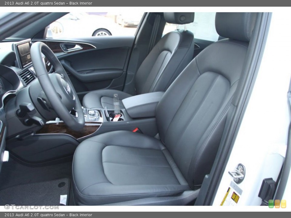 Black Interior Front Seat for the 2013 Audi A6 2.0T quattro Sedan #69960670