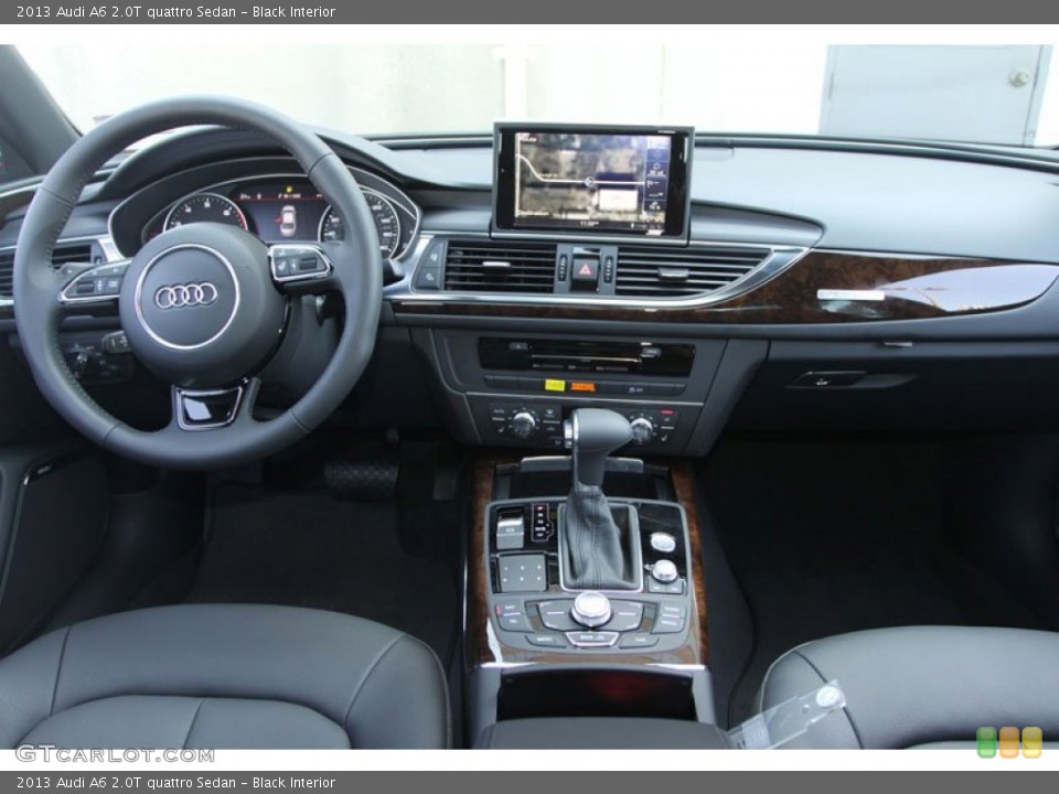 Black Interior Dashboard for the 2013 Audi A6 2.0T quattro Sedan #69960697