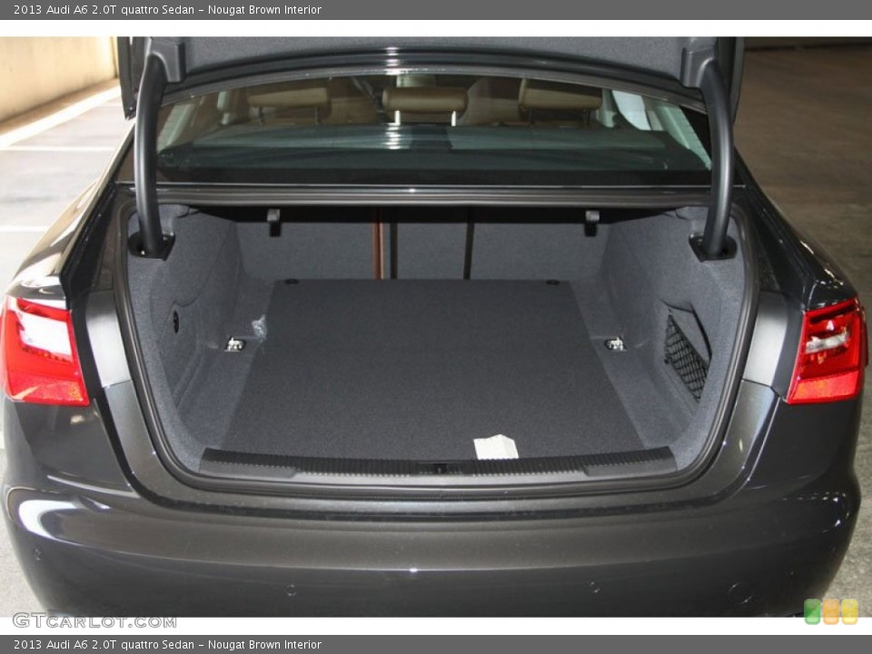 Nougat Brown Interior Trunk for the 2013 Audi A6 2.0T quattro Sedan #69961000