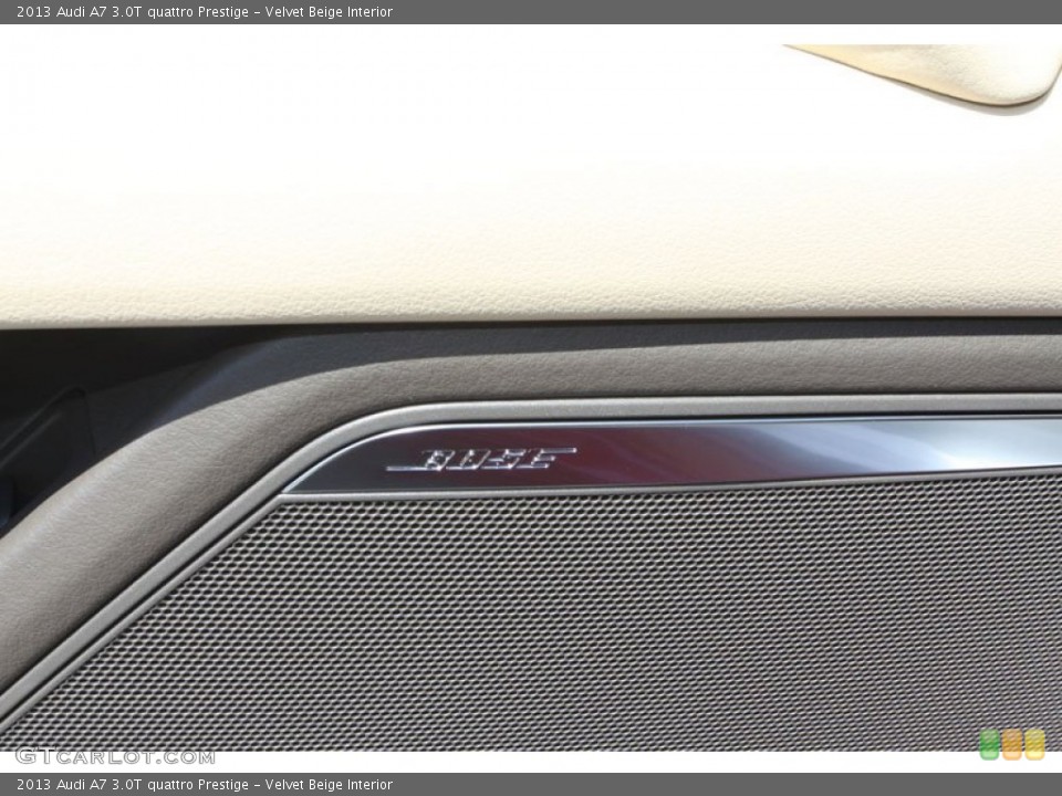 Velvet Beige Interior Audio System for the 2013 Audi A7 3.0T quattro Prestige #69961426