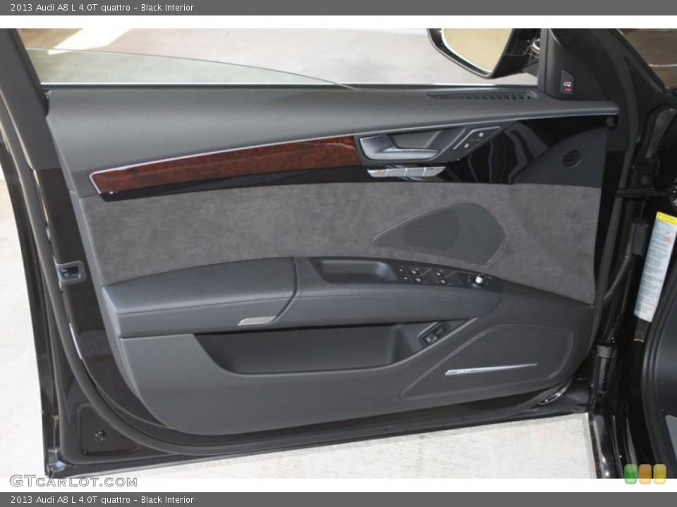 Black Interior Door Panel for the 2013 Audi A8 L 4.0T quattro #69961813