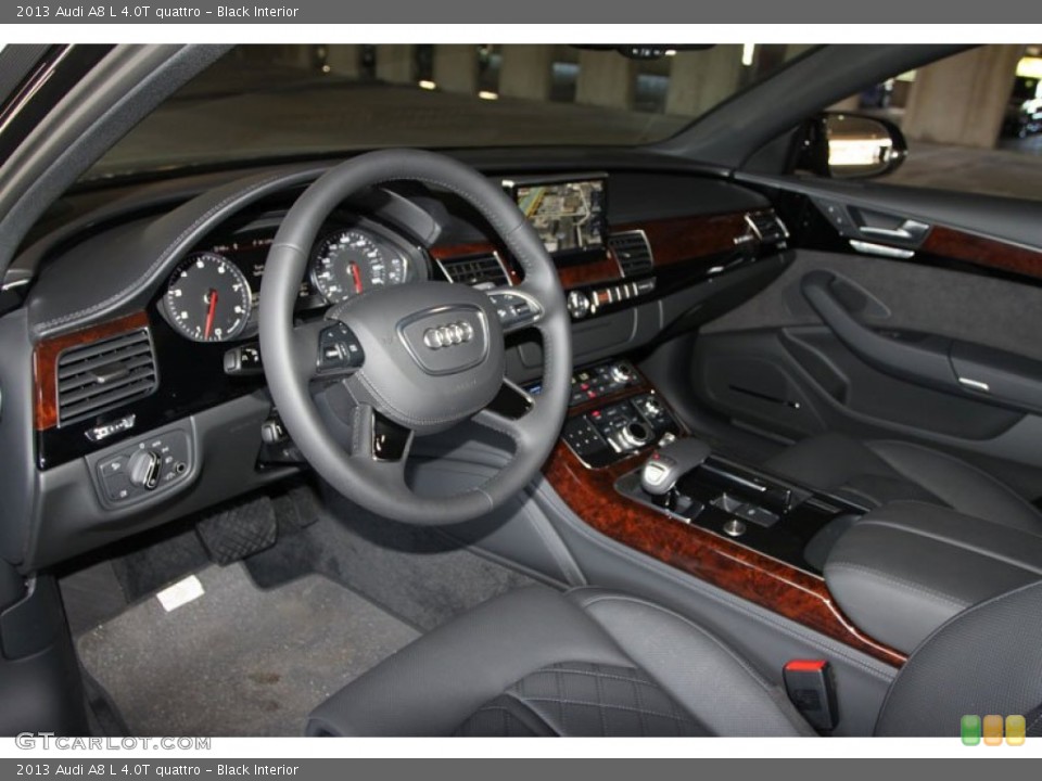 Black Interior Prime Interior for the 2013 Audi A8 L 4.0T quattro #69961822