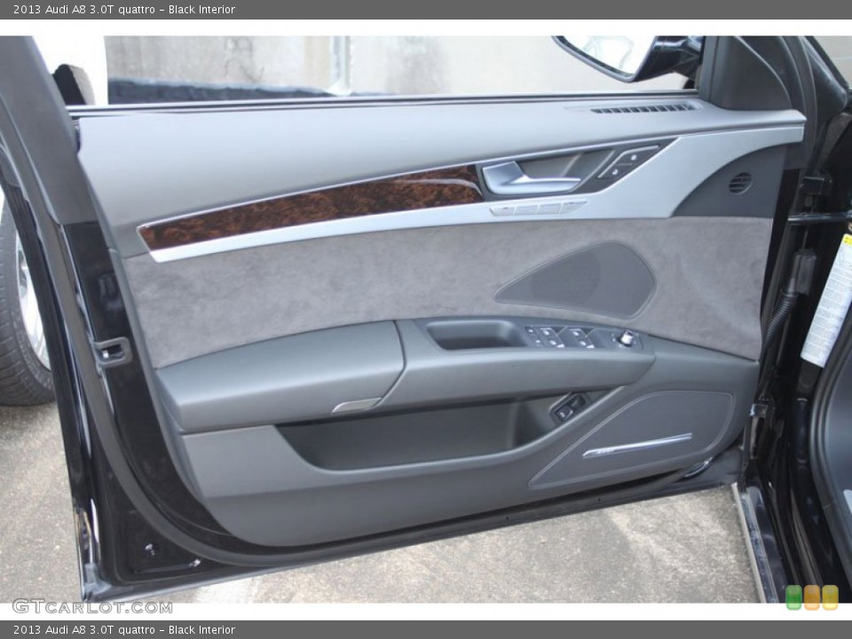 Black Interior Door Panel for the 2013 Audi A8 3.0T quattro #69962086