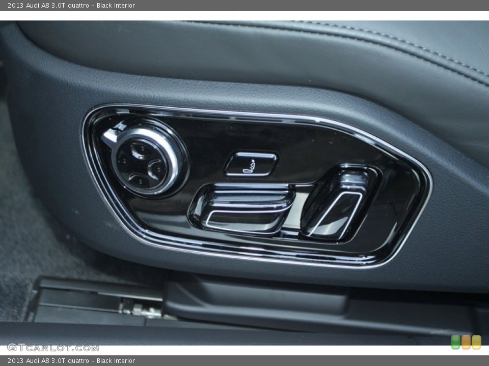 Black Interior Controls for the 2013 Audi A8 3.0T quattro #69962195
