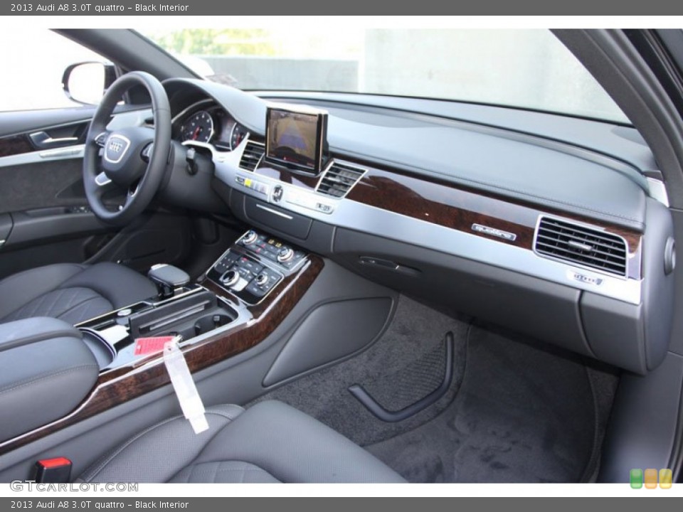 Black Interior Dashboard for the 2013 Audi A8 3.0T quattro #69962239