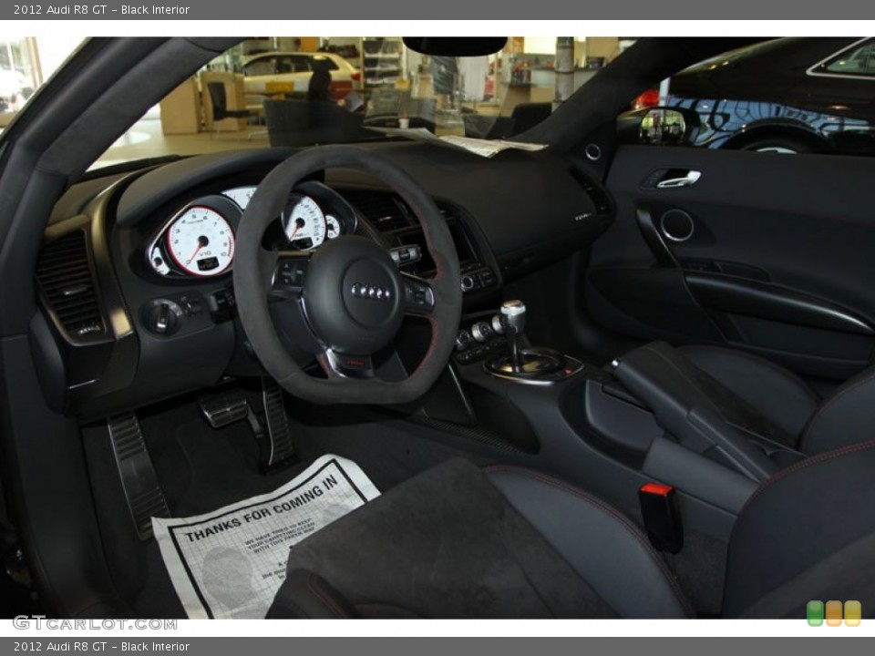 Black Interior Prime Interior for the 2012 Audi R8 GT #69962383