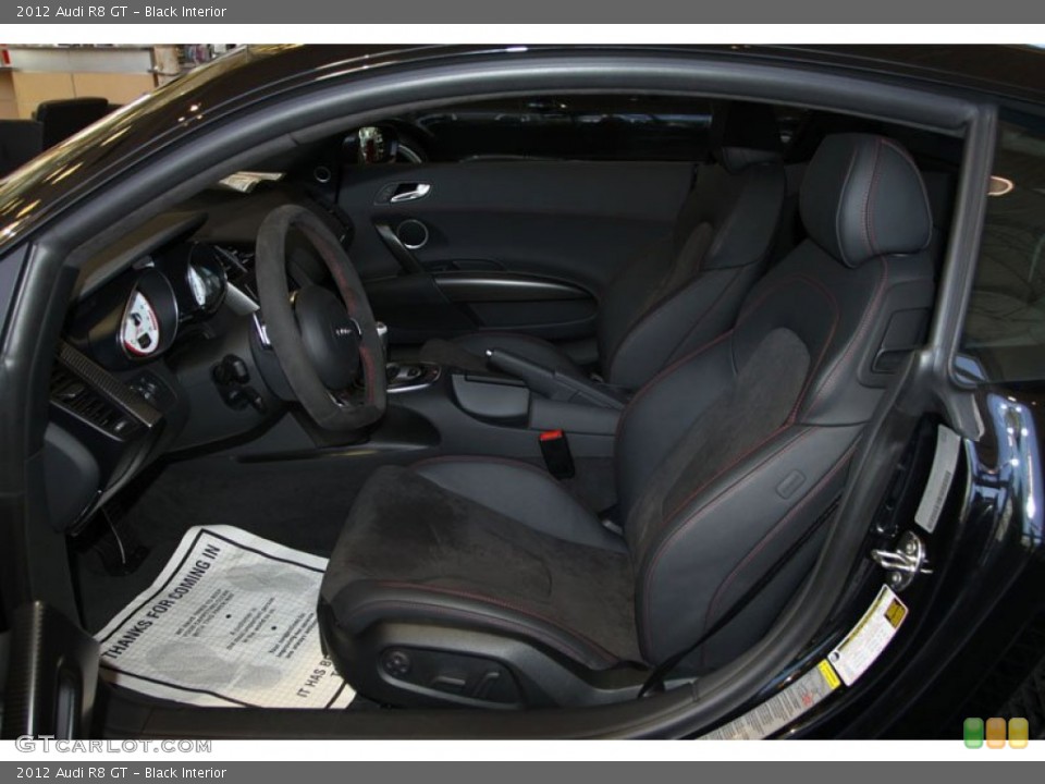 Black Interior Front Seat for the 2012 Audi R8 GT #69962389