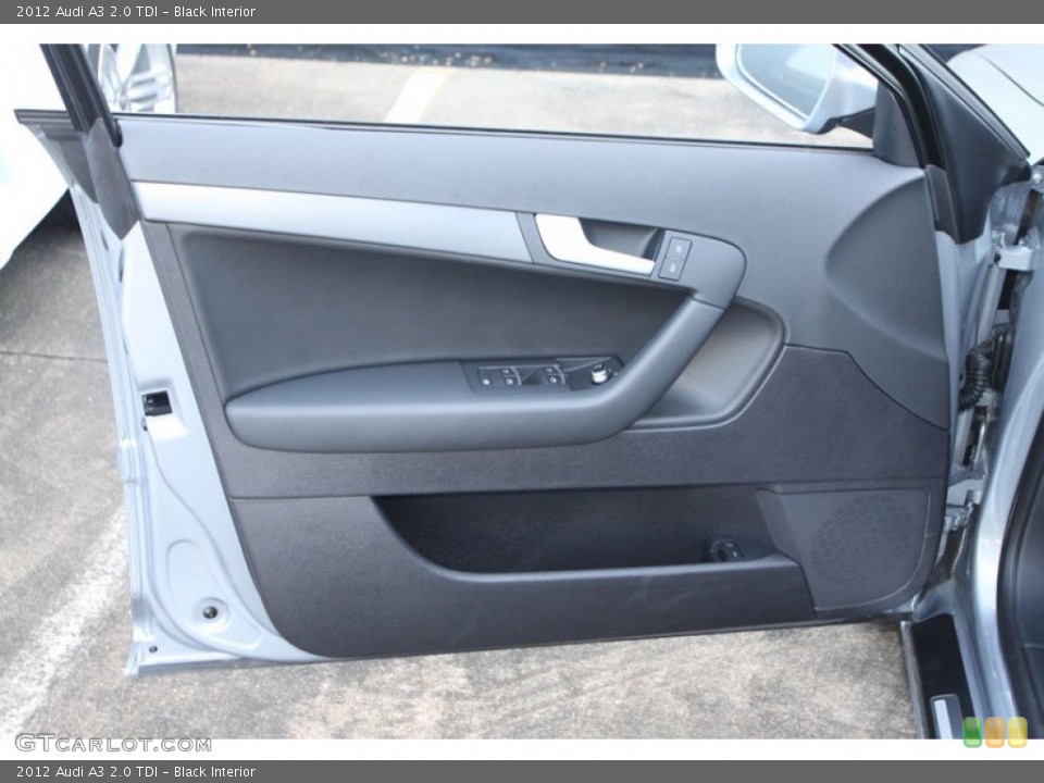 Black Interior Door Panel for the 2012 Audi A3 2.0 TDI #69963580