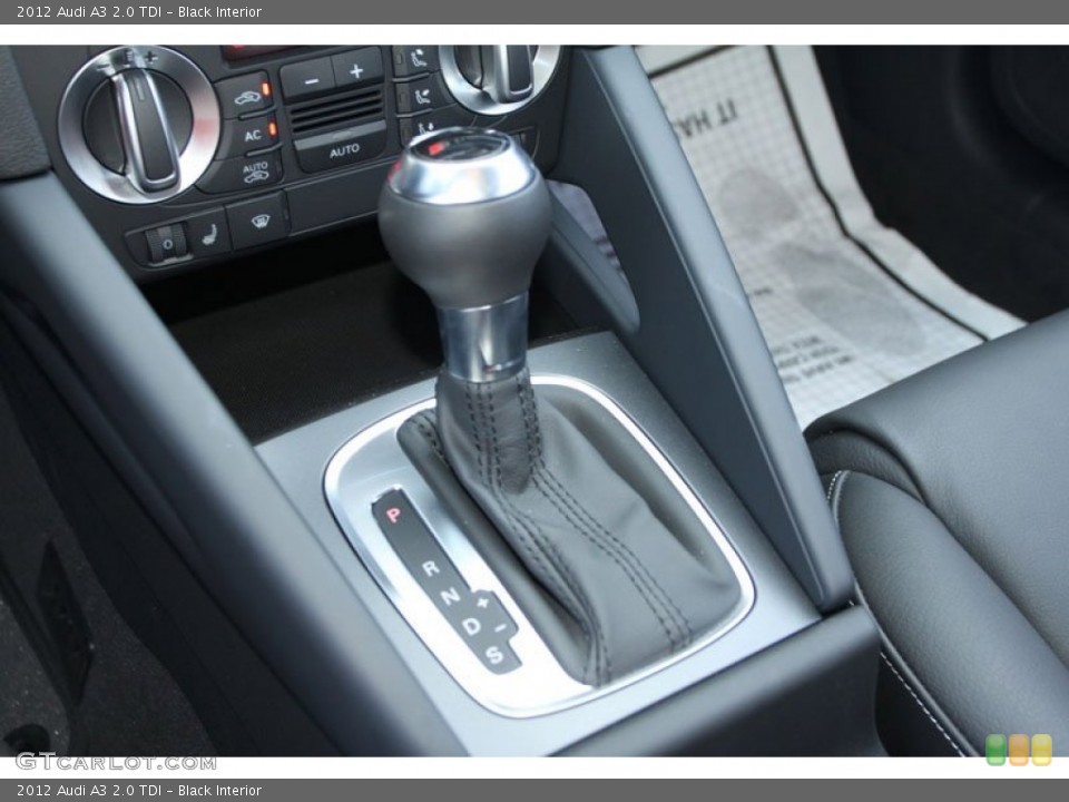 Black Interior Transmission for the 2012 Audi A3 2.0 TDI #69963661