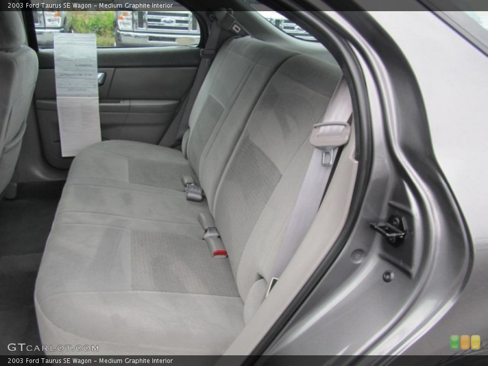Medium Graphite Interior Rear Seat for the 2003 Ford Taurus SE Wagon #69965124