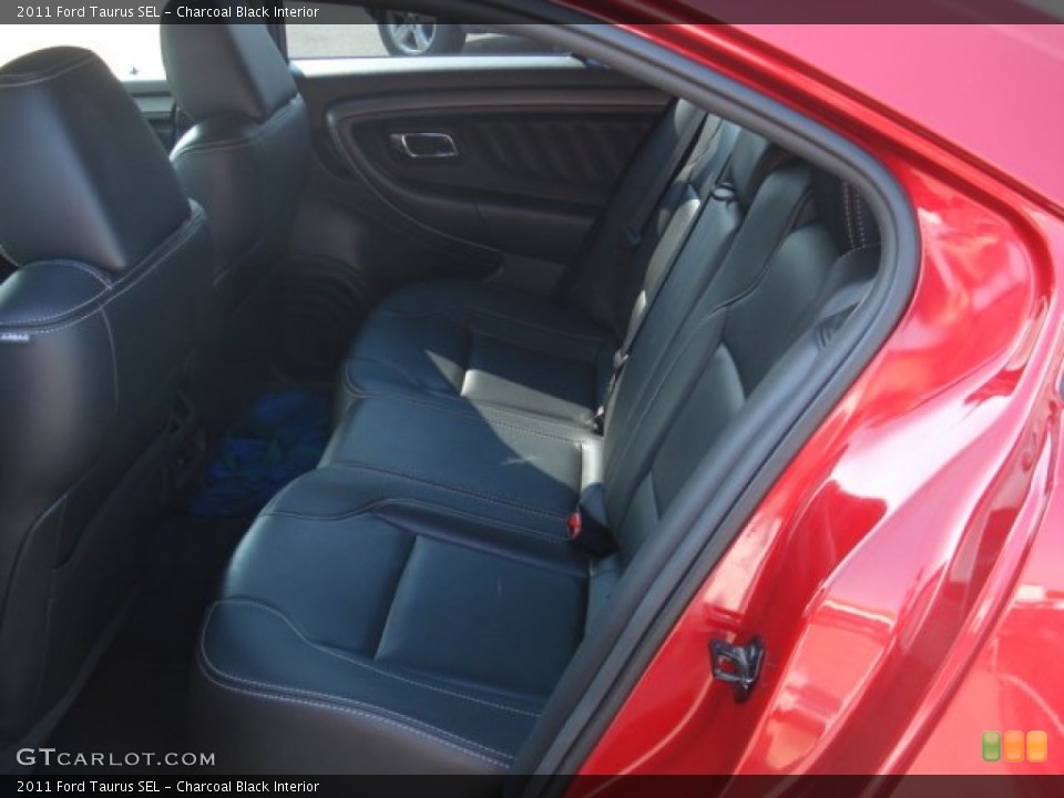 Charcoal Black Interior Rear Seat for the 2011 Ford Taurus SEL #69965917