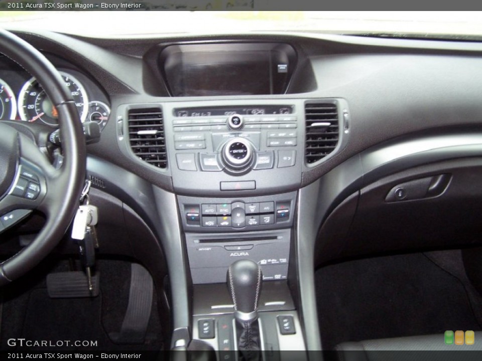 Ebony Interior Controls for the 2011 Acura TSX Sport Wagon #69967882