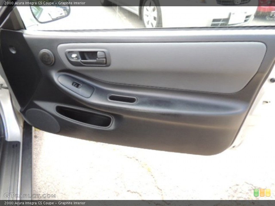Graphite Interior Door Panel for the 2000 Acura Integra GS Coupe #69968389