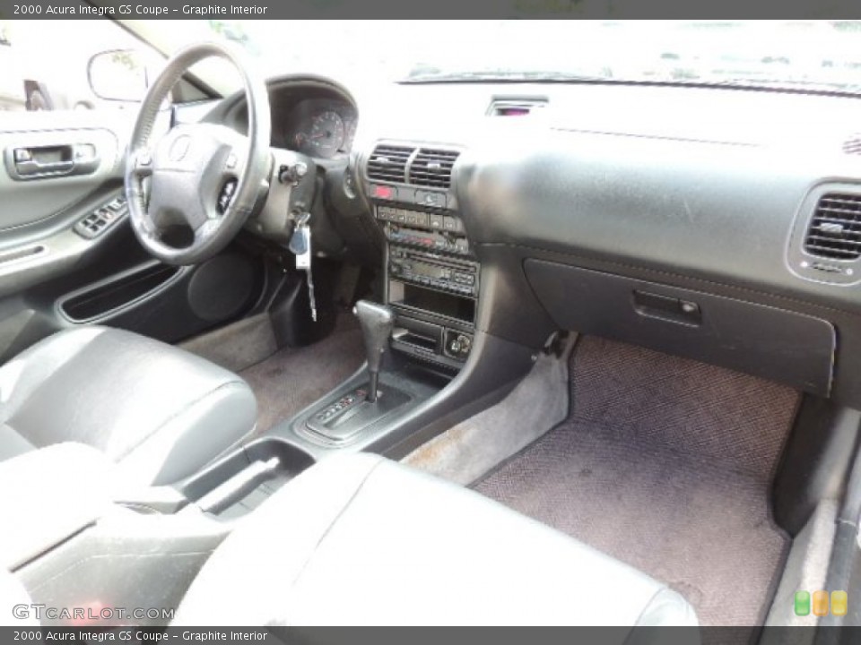 Graphite Interior Dashboard for the 2000 Acura Integra GS Coupe #69968407