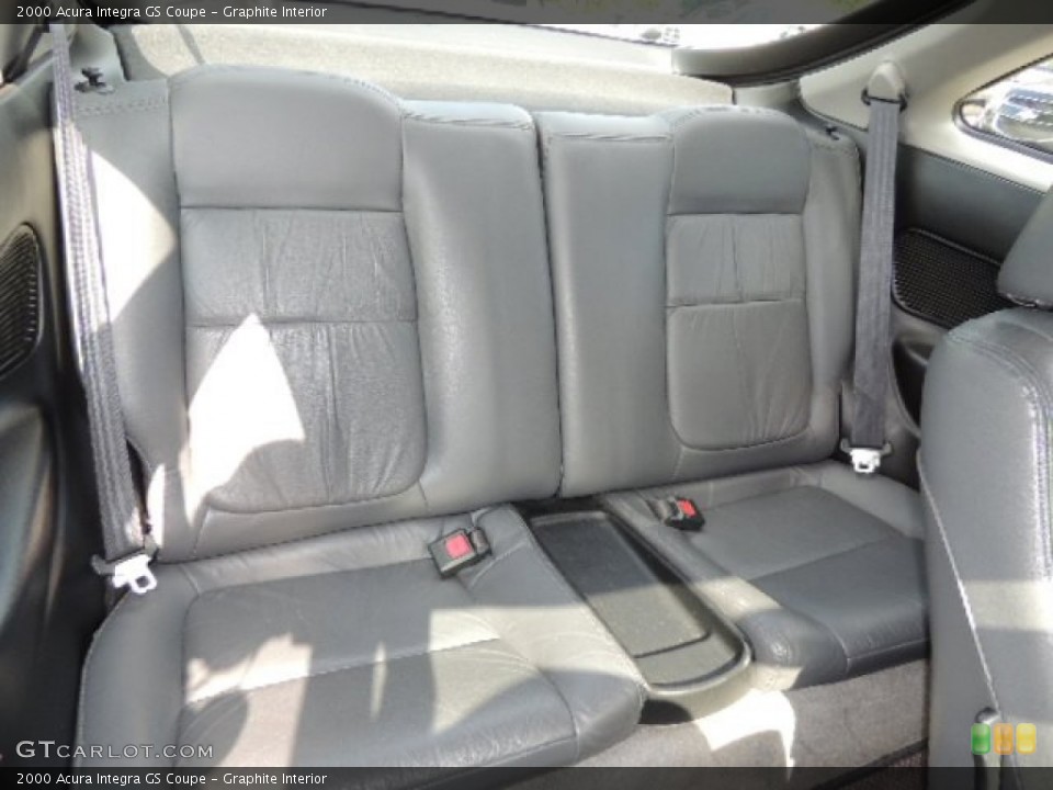 Graphite Interior Rear Seat for the 2000 Acura Integra GS Coupe #69968422