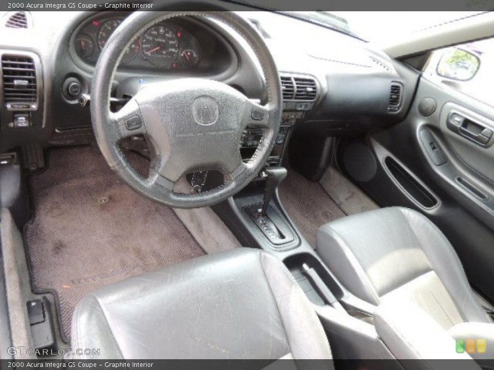 Graphite Interior Prime Interior for the 2000 Acura Integra GS Coupe #69968440