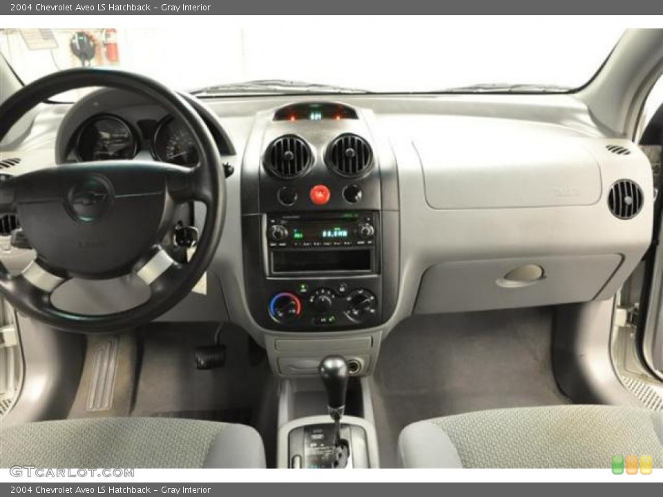 Gray Interior Dashboard for the 2004 Chevrolet Aveo LS Hatchback #69970438