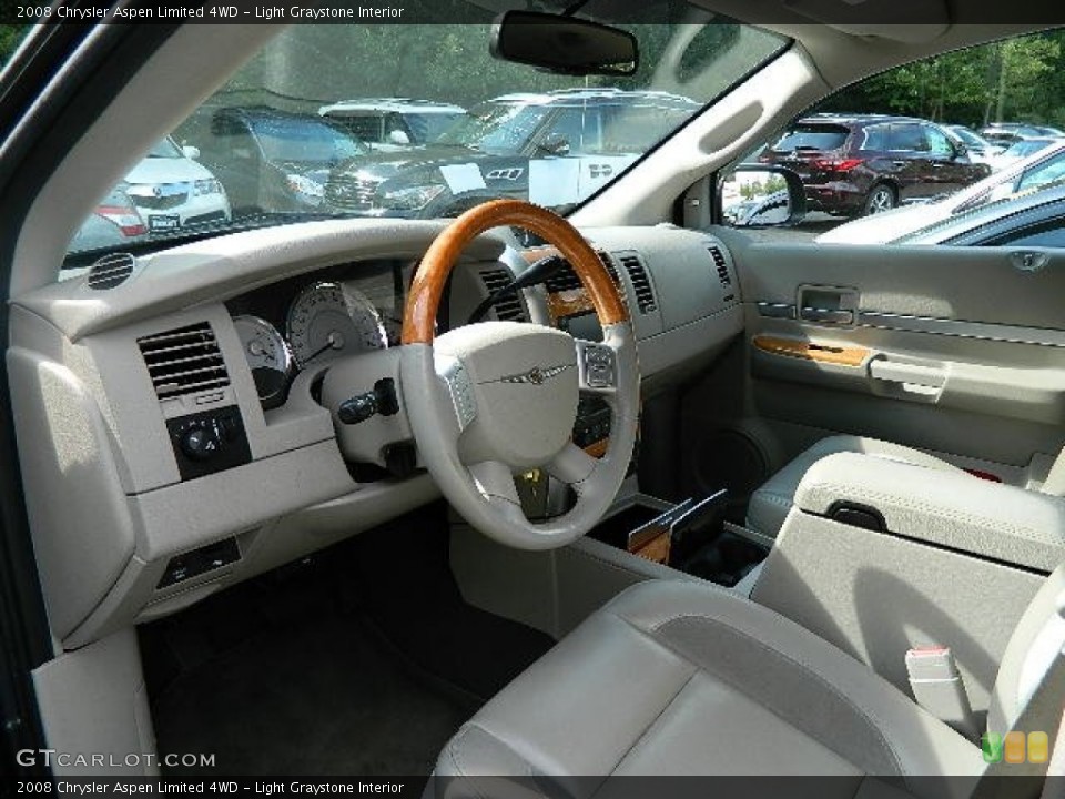 Light Graystone Interior Prime Interior for the 2008 Chrysler Aspen Limited 4WD #69970789
