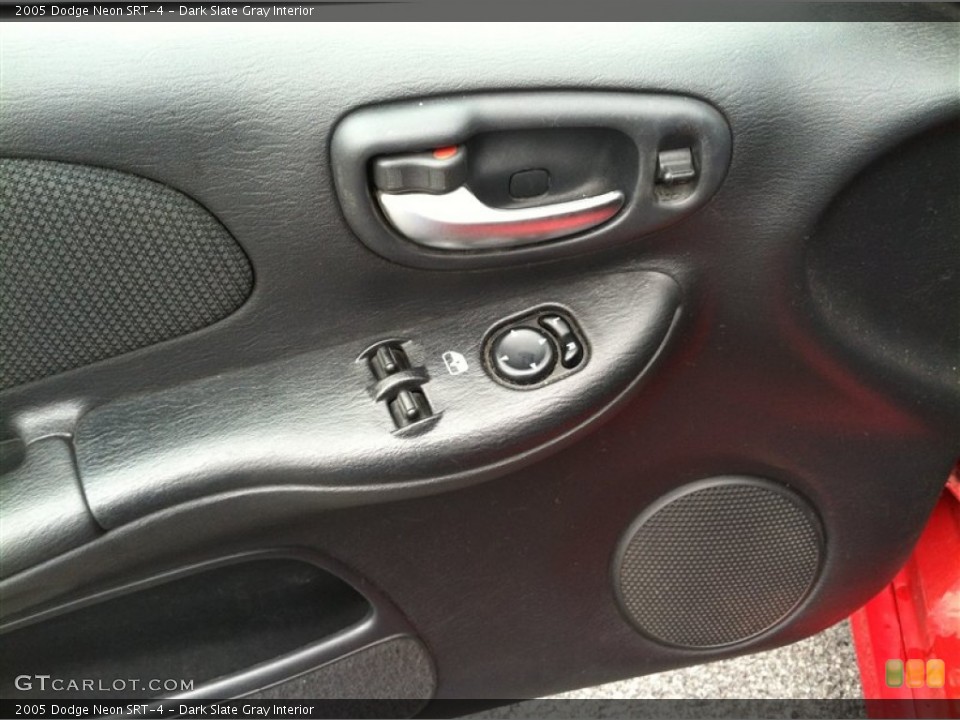 Dark Slate Gray Interior Controls for the 2005 Dodge Neon SRT-4 #69971356