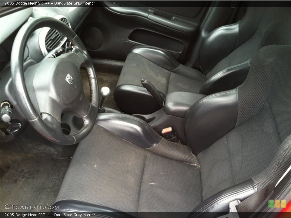 Dark Slate Gray Interior Front Seat for the 2005 Dodge Neon SRT-4 #69971365