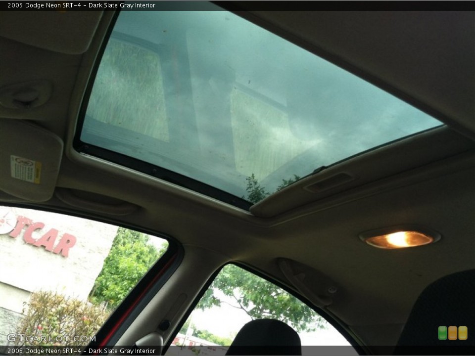 Dark Slate Gray Interior Sunroof for the 2005 Dodge Neon SRT-4 #69971383