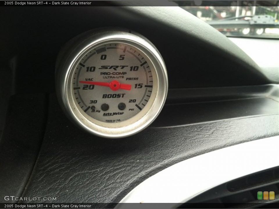 Dark Slate Gray Interior Gauges for the 2005 Dodge Neon SRT-4 #69971410
