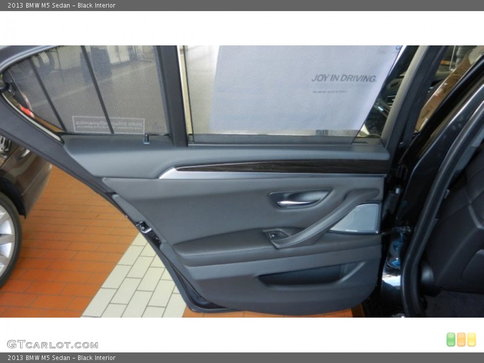Black Interior Door Panel for the 2013 BMW M5 Sedan #69971740