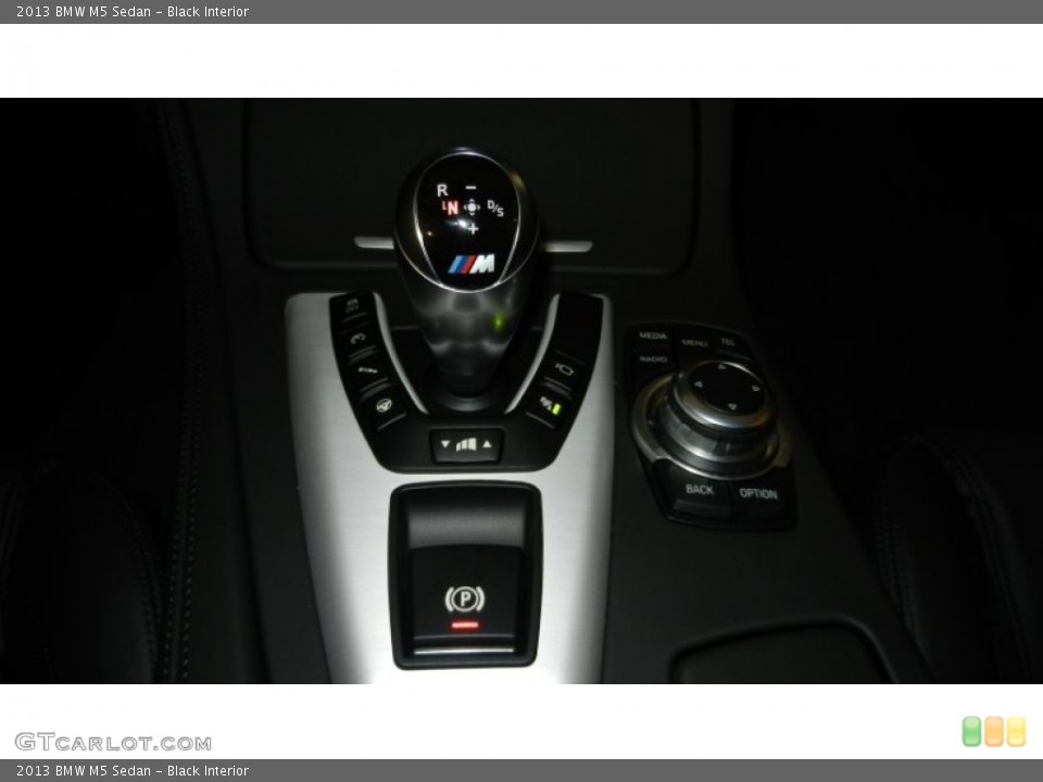 Black Interior Transmission for the 2013 BMW M5 Sedan #69971776