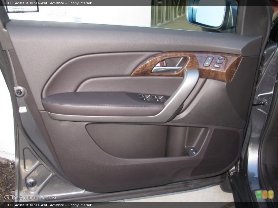 Ebony Interior Door Panel for the 2012 Acura MDX SH-AWD Advance #69972148
