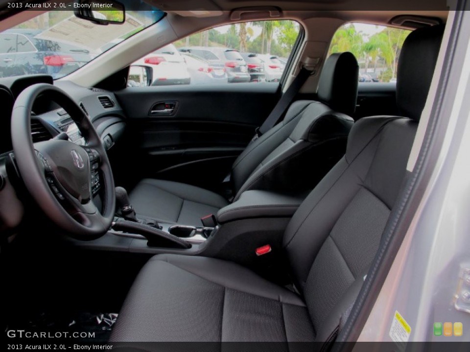 Ebony Interior Front Seat for the 2013 Acura ILX 2.0L #69972657
