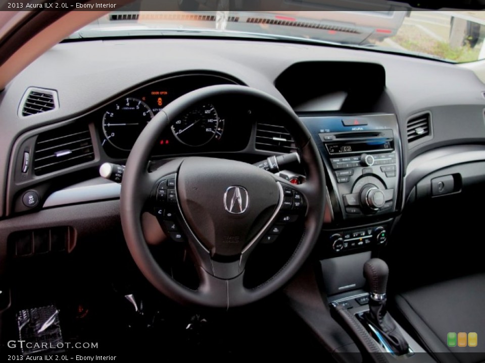 Ebony Interior Dashboard for the 2013 Acura ILX 2.0L #69972670