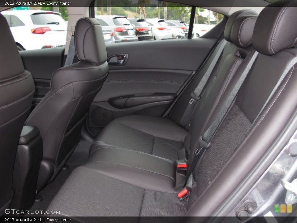 Ebony Interior Rear Seat for the 2013 Acura ILX 2.4L #69973000
