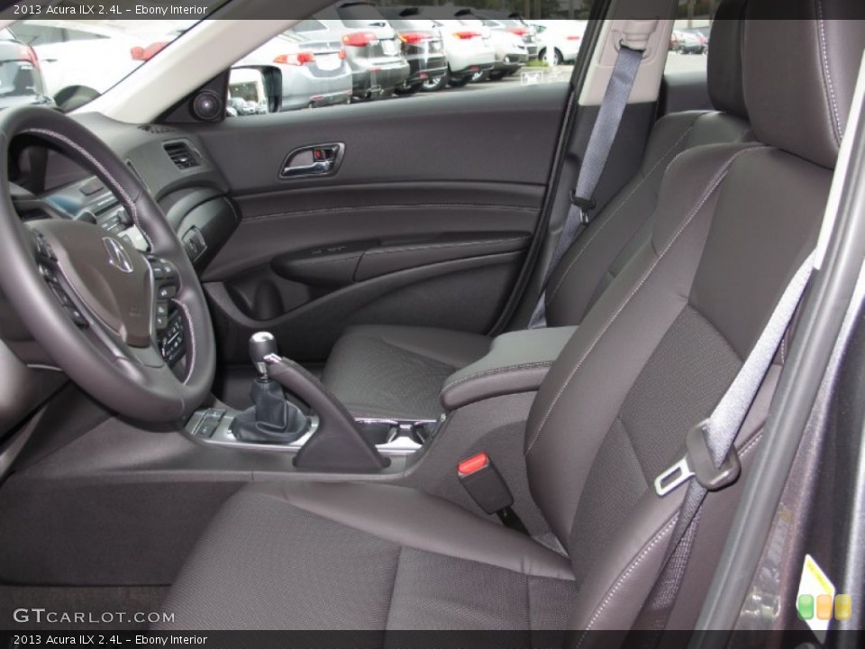 Ebony Interior Front Seat for the 2013 Acura ILX 2.4L #69973012