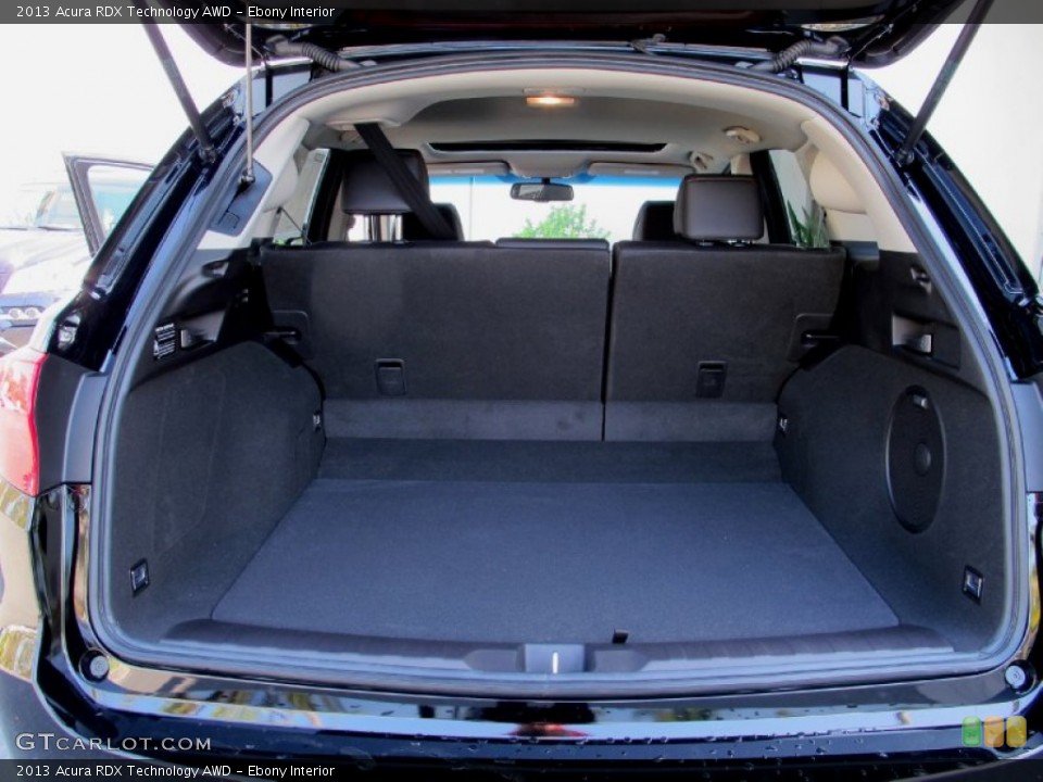 Ebony Interior Trunk for the 2013 Acura RDX Technology AWD #69975007