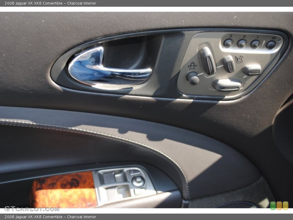 Charcoal Interior Controls for the 2008 Jaguar XK XK8 Convertible #69977092