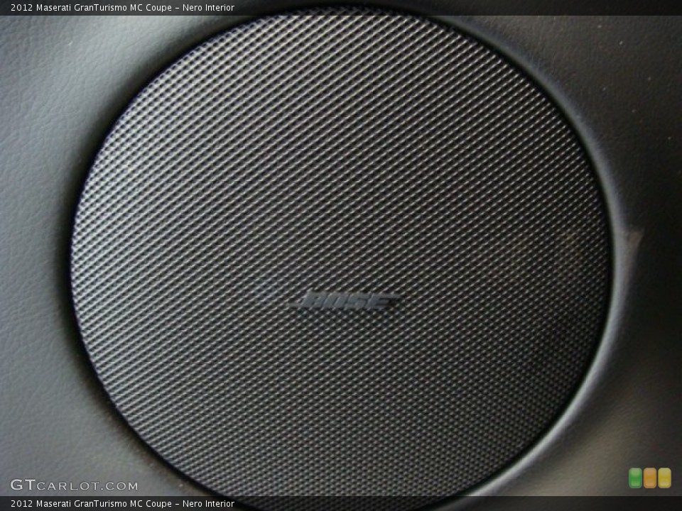 Nero Interior Audio System for the 2012 Maserati GranTurismo MC Coupe #69977311